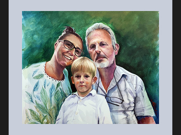 Wonderful moments with grandparents